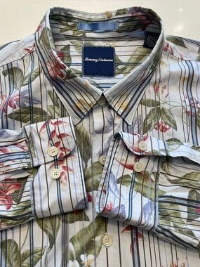 Tommy Bahama - cotton blend dress shirt Size XXL